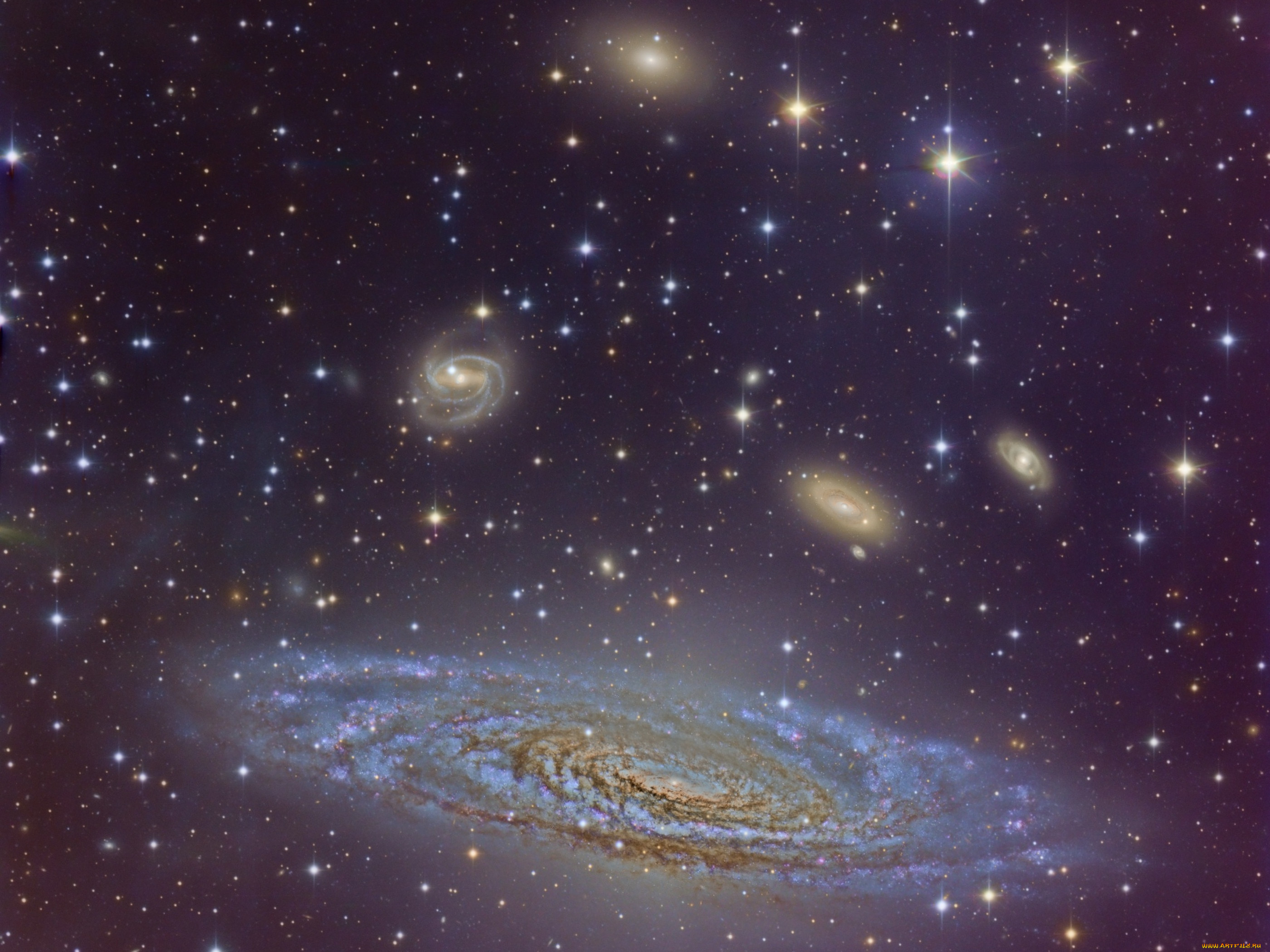 ngc, 7331, 
